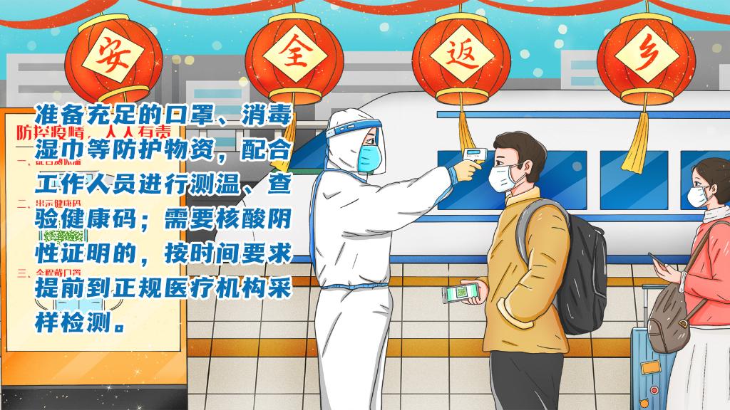 春運進行時，人在旅途如何做好防護？