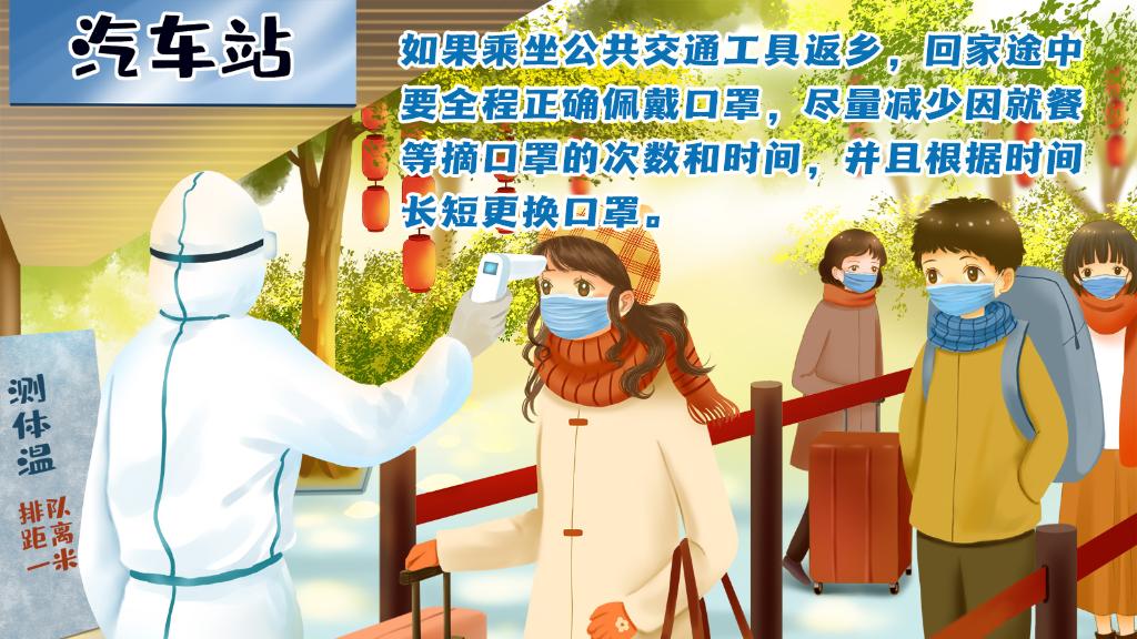 春運進行時，人在旅途如何做好防護？
