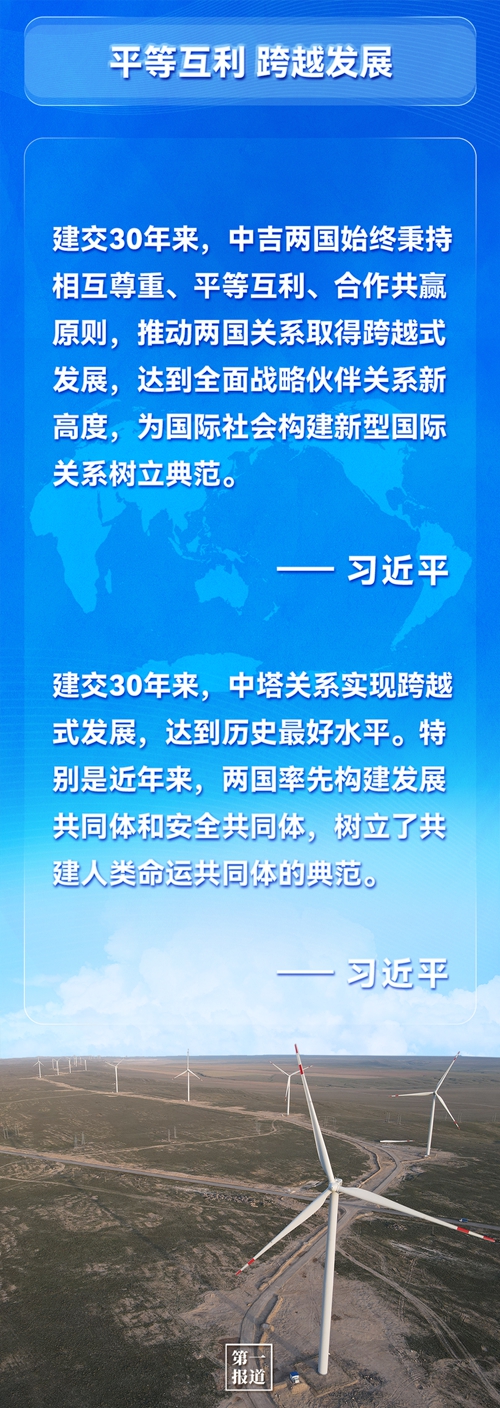 第一報(bào)道 | 建交三十年，習(xí)主席這樣評(píng)價(jià)與中亞五國(guó)關(guān)系