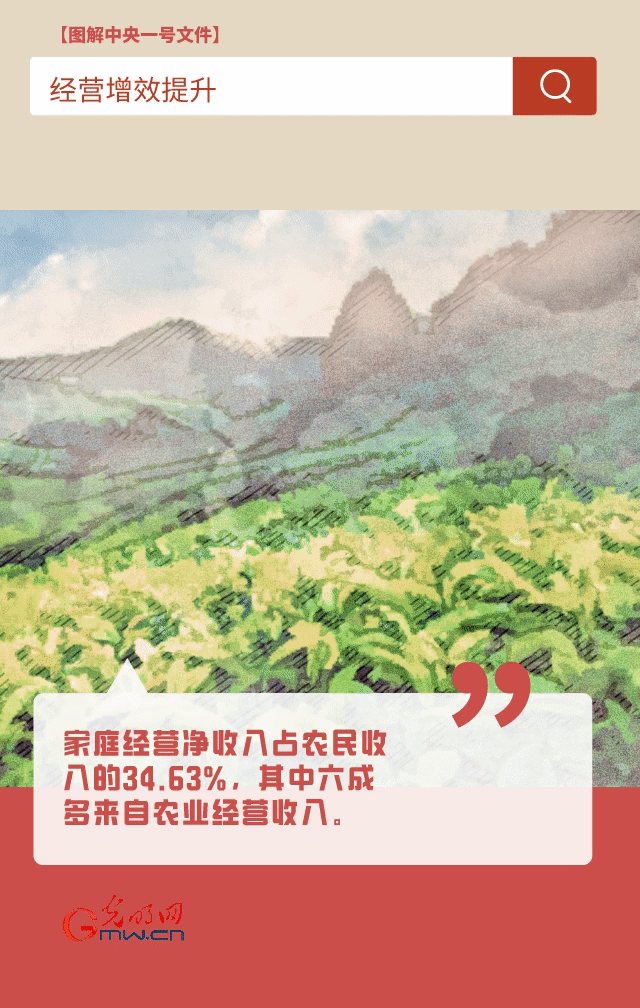【圖解中央一號文件】“動”漫海報丨今年如何讓農(nóng)民的“錢袋子”鼓起來？