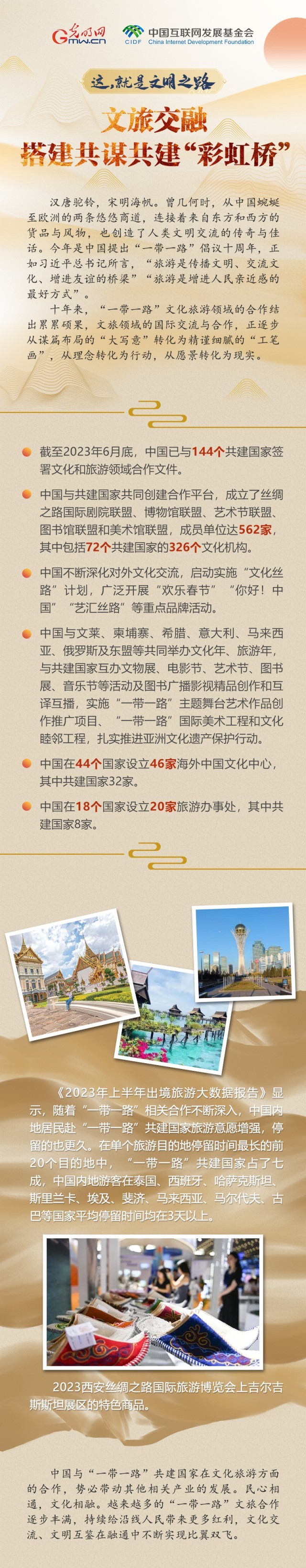 【大道共通】這，就是文明之路丨文旅交融 搭建共謀共建“彩虹橋”
