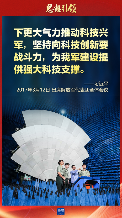 思想引領(lǐng)｜兩會上，習(xí)主席這樣談強軍之路