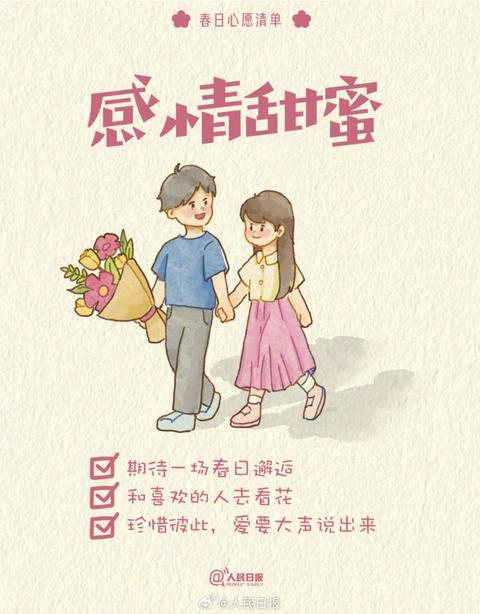 收藏打卡！領(lǐng)取你的手賬風(fēng)春日心愿清單