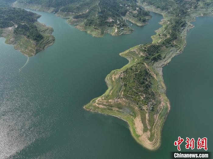圖為生態(tài)園區(qū)的葫蘆半島。　趙亮 攝