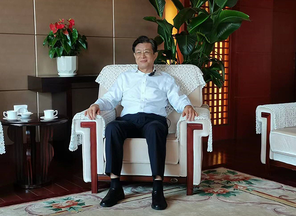 中國(guó)人民對(duì)外友好協(xié)會(huì)副會(huì)長(zhǎng)李希奎。中國(guó)人民對(duì)外友好協(xié)會(huì)供圖