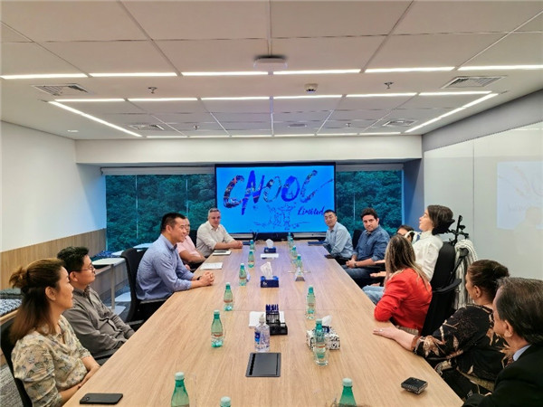 座談會現(xiàn)場。中海油巴西公司供圖