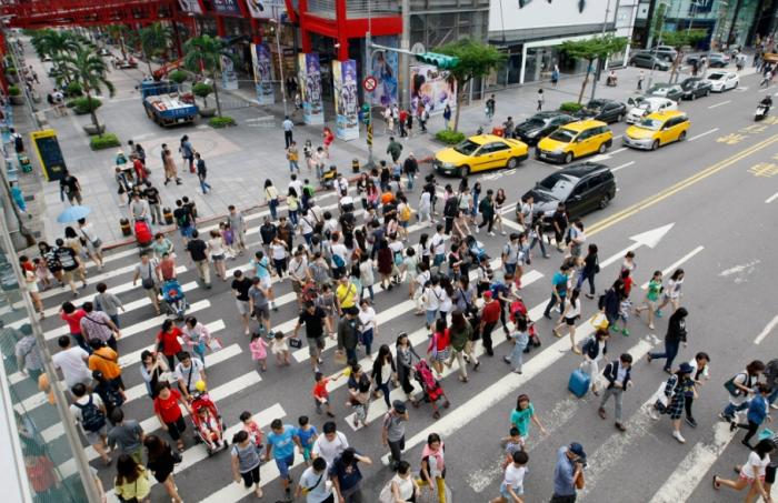 圖為信義商圈。圖片來源：臺灣“中時新聞網(wǎng)”。