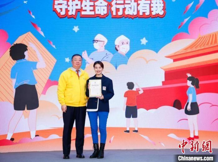 演員周海媚受邀參與公益活動?！」鶆P敏 攝