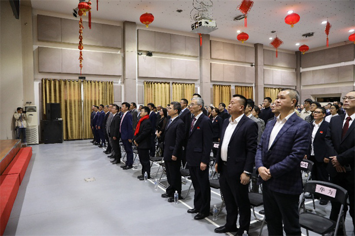 “溫暖迎春·共慶中國(guó)年”活動(dòng)現(xiàn)場(chǎng)。中國(guó)駐阿爾及利亞大使館供圖