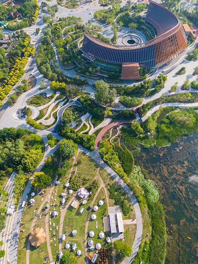 北京世園公園露營文化節(jié)開幕。張立峰攝