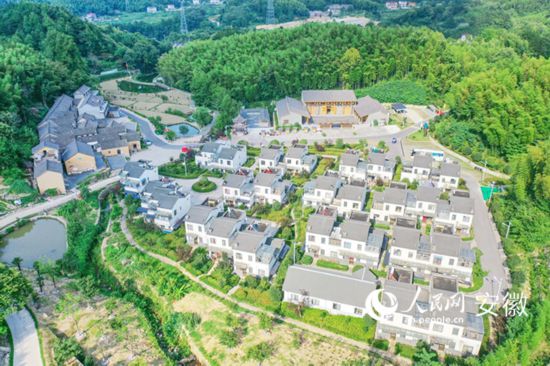 俯瞰大灣村。人民網(wǎng) 陳若天攝
