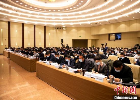 圖為會議現(xiàn)場。青海省文化和旅游廳供圖
