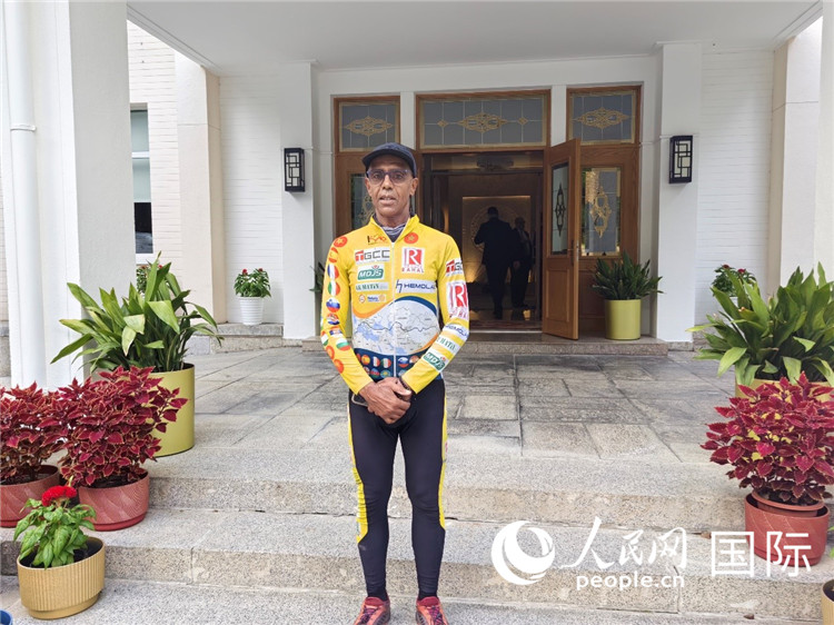 9月6日，卡里姆·穆斯塔在摩洛哥駐華大使官邸。人民網(wǎng)記者 王晶攝