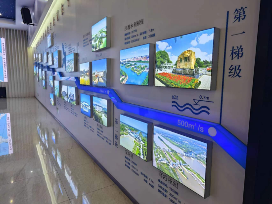 長江水跨越13級“階梯”一路北上。人民網(wǎng)記者 黃鈺攝
