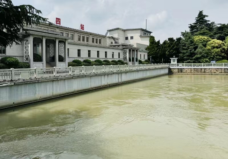 江都水利樞紐。受訪對象供圖