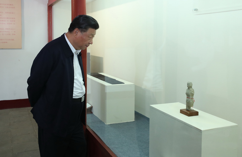 2021年5月12日，習(xí)近平總書記在南陽市考察東漢醫(yī)學(xué)家張仲景的墓祠紀(jì)念地醫(yī)圣祠。
