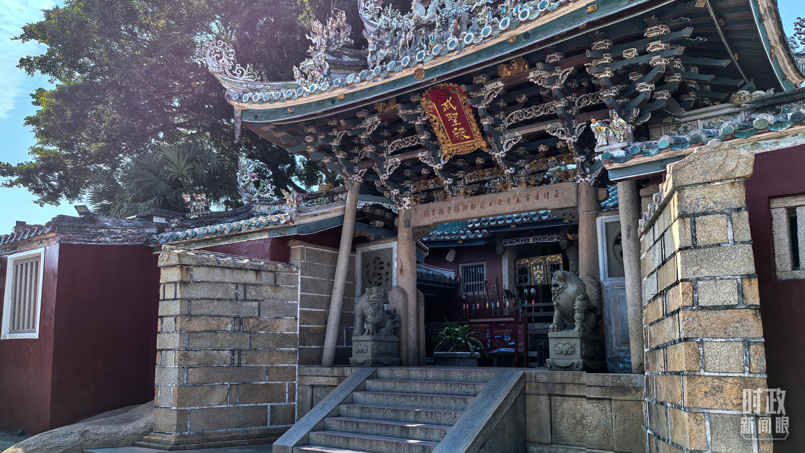 △關(guān)帝文化產(chǎn)業(yè)園。（總臺(tái)央視記者陸泓宇拍攝）