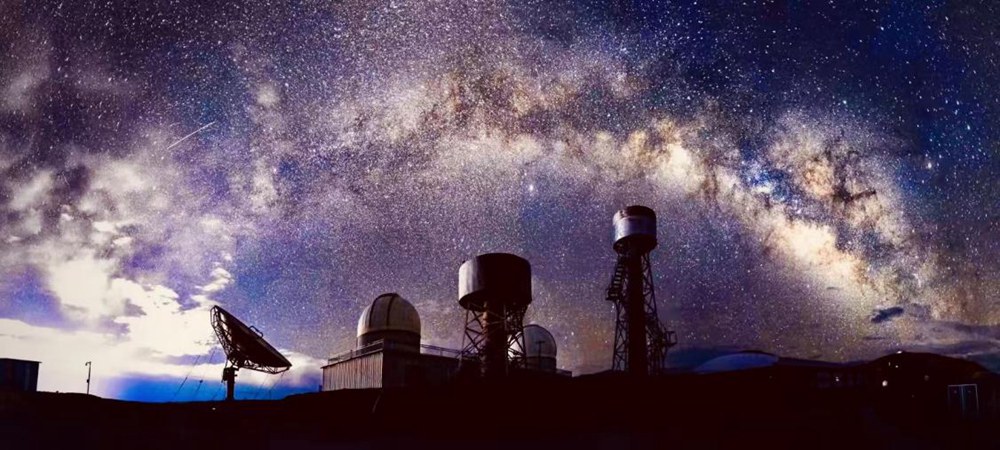 阿里暗夜星空。貢覺群培攝
